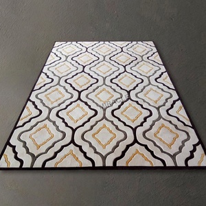 Alfombra de área con patrón de mechones 3D de estilo nórdico, alfombra de suelo hecha a mano, alfombras de pared a pared personalizadas para oración, alfombra de suelo fabricada - Product Image 5