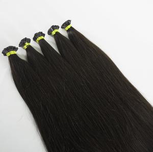 Unprocessed High Quality 100% Human <b>Hair</b> V Tip <b>Hair</b> <b>Extension</b> Wholesale Thick End V Tip Double Drawn Cuticle Aligned <b>hair</b> - Product Image 2