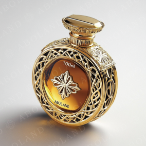 Luxury Square 100ml <b>Empty</b> Glass <b>Spray</b> Perfume <b>Bottle</b> with Lid, Custom Design Available - Product Image 3