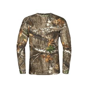 T-shirts à manches longues pour hommes, camouflage de chasse, personnalisation de votre propre logo, fabrication OEM, chemises de randonnée - Product Image 1
