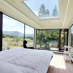 บ้านสำเร็จรูปเคลื่อนย้ายได้ทันสมัยพร้อมห้องครัว สำหรับพื้นที่ว่างเปล่า บ้านเคลื่อนที่แบบแคปซูล สำหรับใช้งานกลางแจ้ง พื้นที่กว้างขึ้น - Product Image 5
