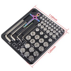Kit complet de 6 vis de montage pour cages de caméra Poignée supérieure ARRI Rosette Plaque à <span class=keywords><strong>fromage</strong></span> 1/4 "3/8" M2.5 M3 M4 M5 Vis - Product Image 6