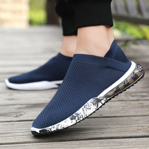 Mode 3 couleur fly tricot respirant de course demi palm coussin d'<span class=keywords><strong>air</strong></span> chaussures de sport pour hommes - Product Image 4