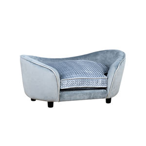 Sofás pequeños para perros personalizados por fabricantes para exportación, sillones de tela de felpa, suministros para mascotas para todas las estaciones de apoyo - Product Image 3