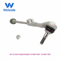 Tirante Sterzo BMW X3 X4 G01 G02 G08, Giunto Sferico per Sospensione e Sterzo Auto, Codici Ricambio 32106871884 32106871892