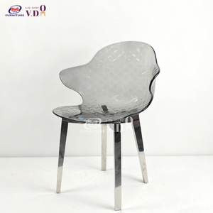 <span class=keywords><strong>Chaise</strong></span> <span class=keywords><strong>en</strong></span> acrylique transparente <span class=keywords><strong>en</strong></span> <span class=keywords><strong>nid</strong></span> <span class=keywords><strong>d</strong></span>'<span class=keywords><strong>abeille</strong></span> à la mode avec pieds <span class=keywords><strong>en</strong></span> acier inoxydable Vente <span class=keywords><strong>en</strong></span> gros pour événements, salle à manger, usage commercial - Product Image 4