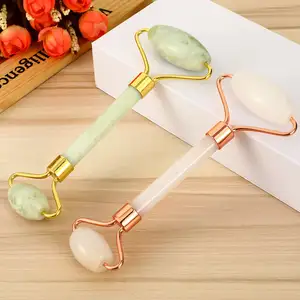 Oem Anti Aging Massager Jade Roller Afslanken Gezicht Kaaklijn Huidverzorging Gereedschap Rodillo De Jade Para Masaje Gezicht Schrapen Roller