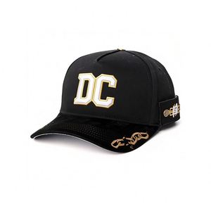 New Arrival Factory High Quality 5 Panel Curved Brim Angel Pattern Cotton Gorras 3D Embroidery Puff Logo Structured <b>Baseball</b> <b>Cap</b> - Product Image 3
