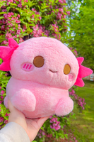 Peluches personnalisées Axolotl, adorables salamandres roses, animaux en peluche doux, jouets en peluche kawaii
