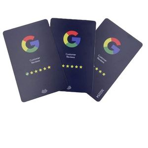 การ์ดรีวิวแบบกำหนดเองพร้อมชิป NFC สำหรับรีวิว Google - Product Image 1