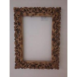 Cornice per Specchio in Legno di Lusso Stile Classico Moderno, Qualità Premium, Design Artigianale Senza Tempo, per Uso a Parete in Soggiorni, Natale - Product Image 2