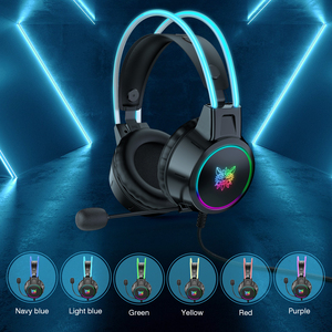 Almacén en el extranjero <span class=keywords><strong>Onikuma</strong></span> X15 <span class=keywords><strong>PRO</strong></span> Auriculares con cancelación de ruido con micrófono Auriculares para juegos con luz LED para auriculares para juegos PS4 - Product Image 5