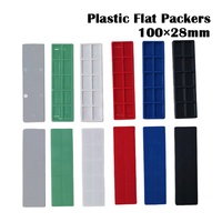 YIfang Moderne Multi-Taille HDPE En Plastique Plat Vitrage Packer Fenêtre Cale Niveleur De Sol Cale De Carrelage Tailles Mixtes pour Plancher De Fenêtre