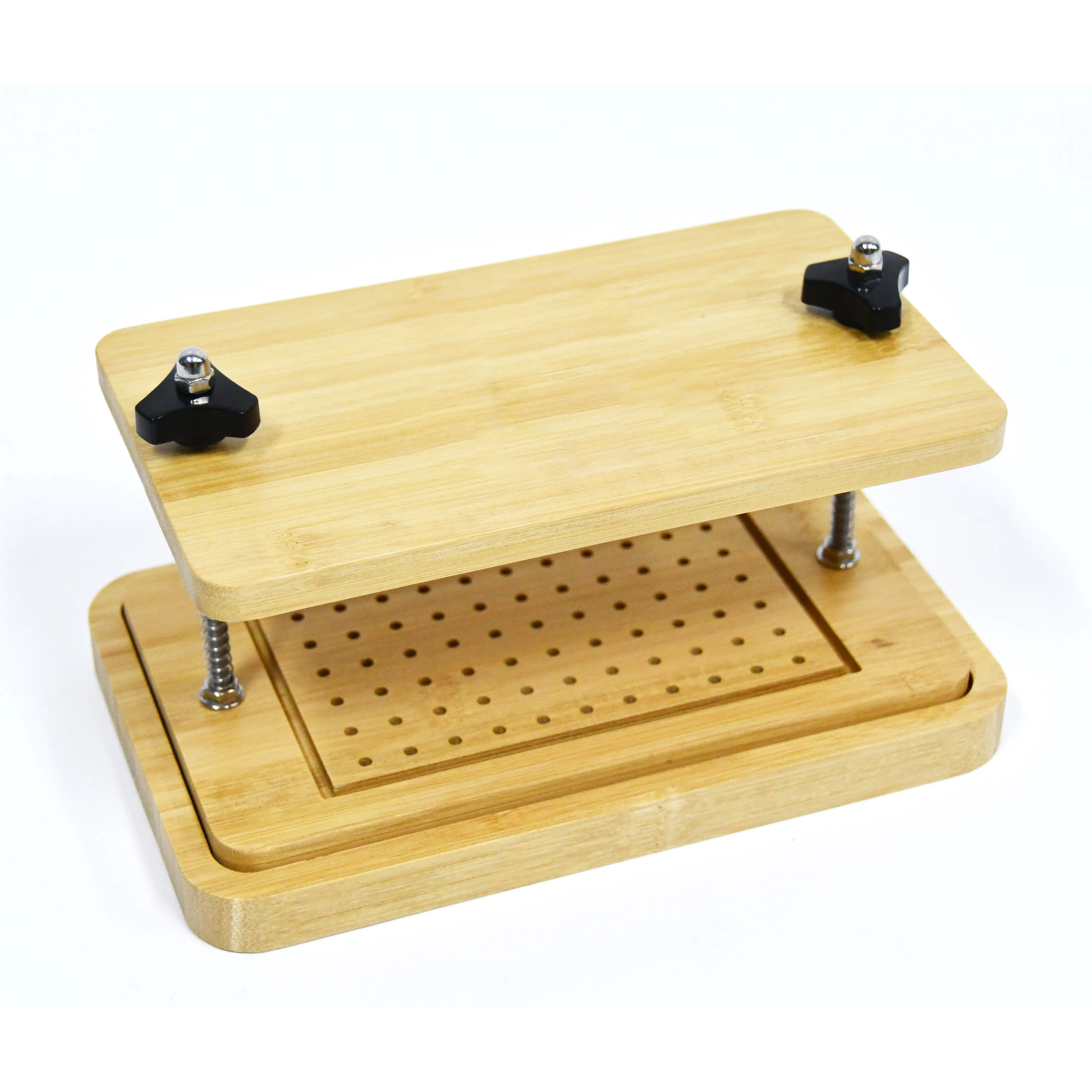 New Design Portable Bamboo Kitchen Easy DIY Utensils Drip Tofu Press With Drip Tray Tofu Making Machine