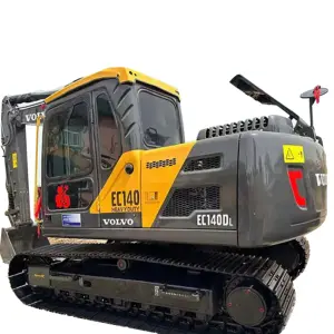 Volvo 140 Second-hand Excavator Sells Construction Machinery Market Imported 90% of The New Original China Shanghai Cummins 2021