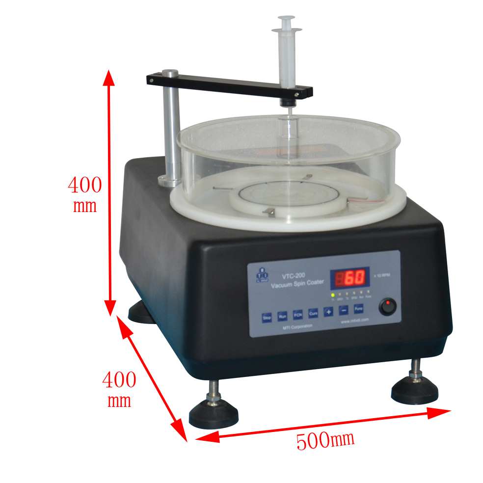 Программируемый Вакуумный патрон, вращающийся патрон с дополнительным нагревом 500-6000 об/мин, максимум 8 дюймов