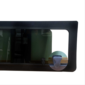 Finestrino Scorrevole in Vetro per Multivan T5, Finestrino Laterale, Parti Auto, Telaio in Alluminio - Product Image 2