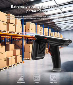 저렴한 수동 PDA 터미널 865-868MHz UHF <span class=keywords><strong>RFID</strong></span> 안드로이드 10.0 13.56MHz NFC 읽기 및 QR 바코드 스캐너와 휴대용 리더 - Product Image 4