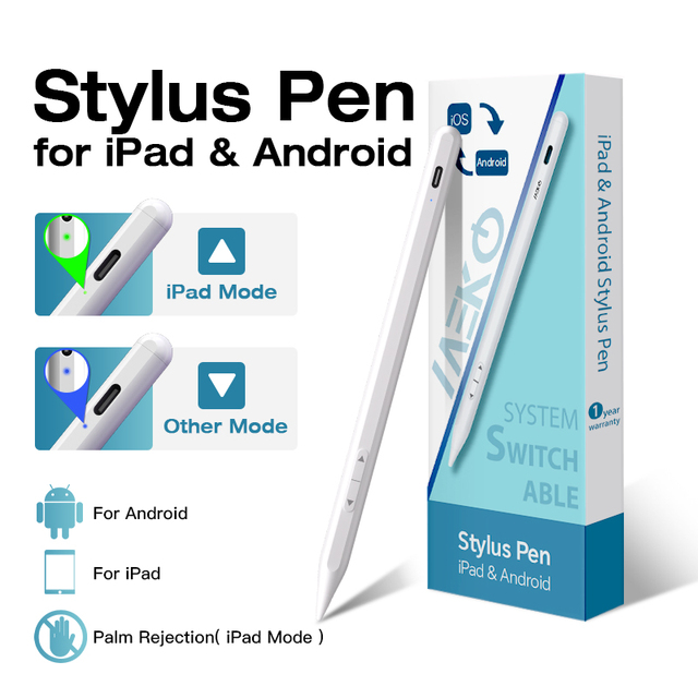Smart Universal Active Drawing Pencil Tablet Drawing Stylus Pen Taking-notes Wholesale Promotional Pens for Apple Stylus Pen