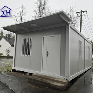 منزل حاوية متنقل 20 قدمًا من الفولاذ الجاهز معزول بتصميم علوي حديث مع ضمان لمدة سنة لمكتب فندق دبي - Product Image 5