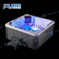 JOYEE 2023 New Nordic Index 6 People Massage Spa Outdoor Cold And Hot Tub For Party