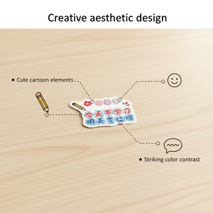 Custom printed vinyl waterproof cartoon decals, logo <b>stickers</b>, laptop printing, die-cut <b>stickers</b>, custom designs. - Product Image 3