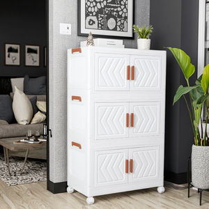 ShenYu 40 بوصة بدون تركيب قابل للطي ترتيب صناديق تخزين الملابس المنزلية للأطفال - Product Image 5