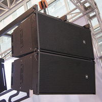 Éclairage Audio vidéo professionnel H4 4*12 pouces scène Line Array Set passif 3 voies basse lourde pour les performances de mariage grand