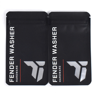 Sachets d'emballage refermables à fermeture éclair sur mesure avec fenêtre pour accessoires électroniques