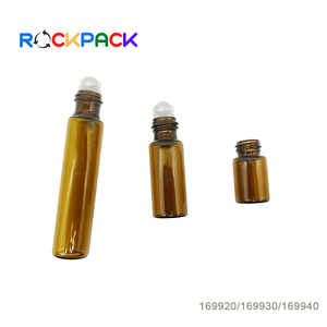 2Ml <span class=keywords><strong>5Ml</strong></span> 10Ml Thủy Tinh Màu Hổ Phách Hương Thơm Mini Mẫu Tinh Dầu Cuộn Trên Chai Khử Mùi - Product Image 4