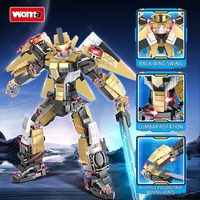Woma Toys 2024 Nouvelle Série Mech Figurine d'Action Modèle de Jouet Mecha Ensemble de Briques de Construction Robot Jouet