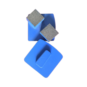 Kancing pelat Gerinda beton berlian yang dapat disesuaikan bentuk persegi untuk mesin Gerinda Husqvarna sepatu Gerinda - Product Image 1