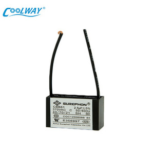 Nhà Máy Bán Hàng Trực Tiếp Cbb61 450V Nguồn Điện Điều Hòa Không Khí Phù Hợp Nhựa Chạy Tụ Fan Bắt đầu Tụ Điện - Product Image 5