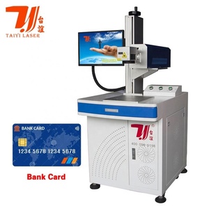 2025 Logo Coding kartu belanja kartu VISA Bank desain mesin penanda Laser CO2 - Product Image 1