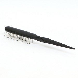 Cepillo de peluquería con mango de plástico para pelucas, peines de aguja de acero para desenredar y dar volumen, peines para peinar y cortar el cabello - Product Image 4