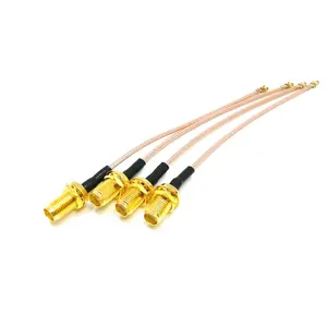 UFL To SMA M.2 NGFF U.FL To RP SMA SMA Female MHF4 IPX4 Ipex Connector Pigtail Antenna Extension Cable