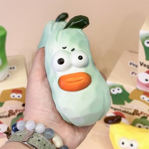 Jouets mignons en PU à rebond lent, modèles de simulation de légumes et fruits, pour décoration de fête, accessoires de jardin fantaisie - Product Image 4