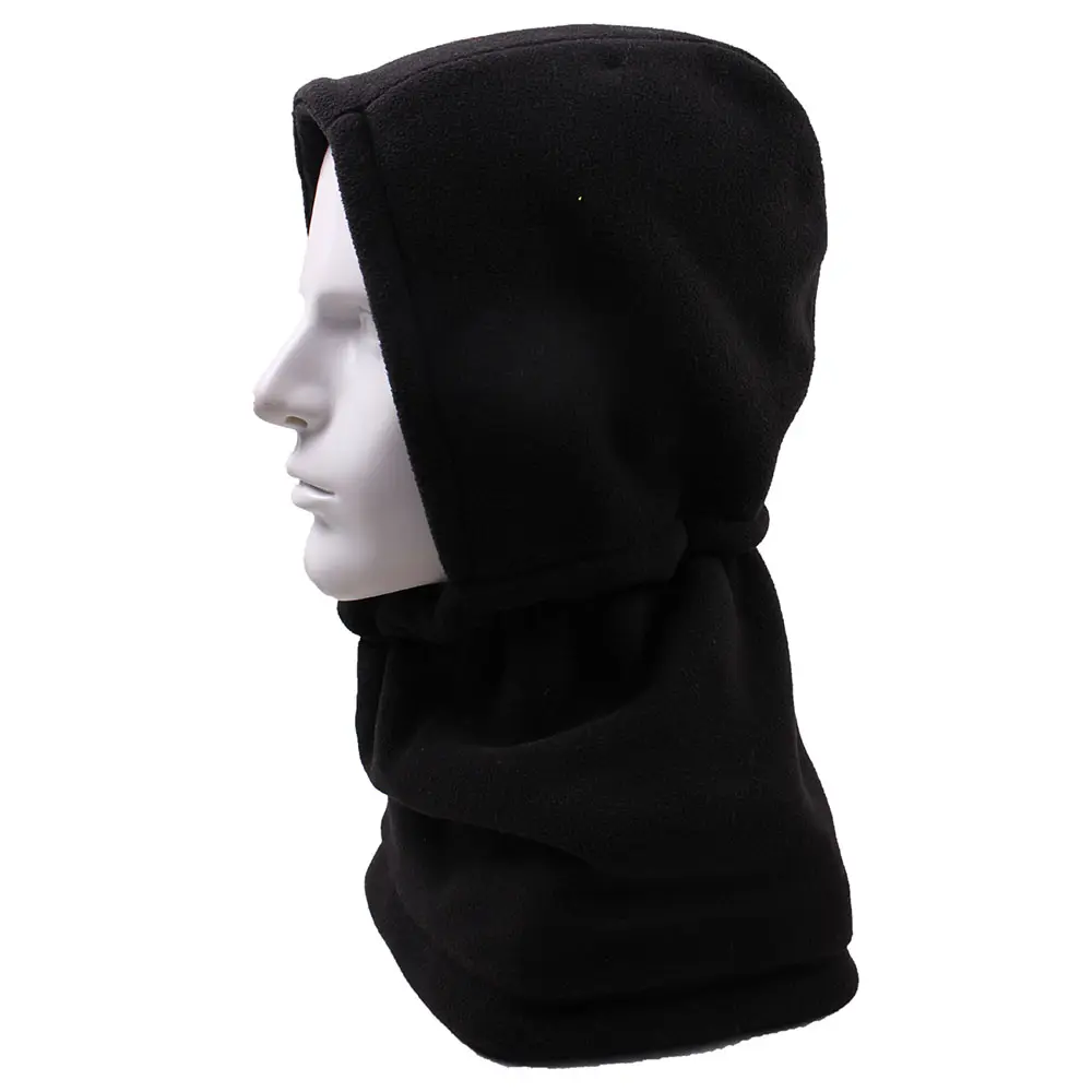 Color sólido invierno cálido Polar Fleece Balaclava máscara de esquí sombrero