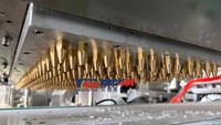 Nouvelle ligne de production de bonbons gélifiés industriels TGmachine TG400S, machine de fabrication de bonbons gélifiés à haute efficacité, 150-600 kg/h