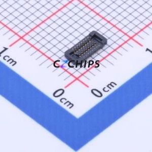 YXT-BB10-16S-02 Board-to-Board & Backplane Connector SMD,P=0.4mm Connector 16P 0.4mm Vertical Mount 2 - Product Image 1