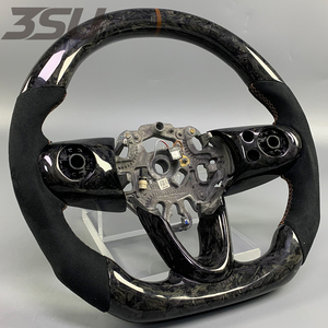 Volante de Fibra de Carbono de Alta Calidad con Acabado Exquisito, Apto para BMW <span class=keywords><strong>Mini</strong></span> S <span class=keywords><strong>Cooper</strong></span> 50 S50 2004+, Piezas de Automóvil - Product Image 2