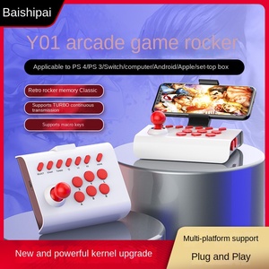 Y01 Cổ Điển Arcade Chiến Đấ<span class=keywords><strong>u</strong></span> Phím Điề<span class=keywords><strong>u</strong></span> Khiển Shaker Chuyển Đổi Xử Lý Cho Máy Tính Android & IOS Điện Thoại Di Động PS & PC Trò Chơi Điề<span class=keywords><strong>u</strong></span> Khiển - Product Image 2