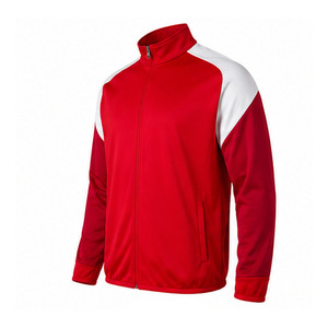 Haut d'entraînement de football personnalisé à col zippé, manches longues, léger, pour entraînement d'équipe - Product Image 5