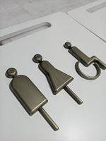 Panneau d'enseigne d'entreprise en métal sur mesure, lettres 3D en acier inoxydable brossé pour bureau, centre commercial, hôtel.