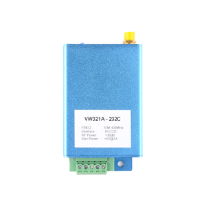 VW321A Ultra uzun menzilli <span class=keywords><strong>RF</strong></span> <span class=keywords><strong>Tx</strong></span> <span class=keywords><strong>Rx</strong></span> Rs232 2km aralığı UART kablosuz 433MHz 1W modülü - Product Image 1