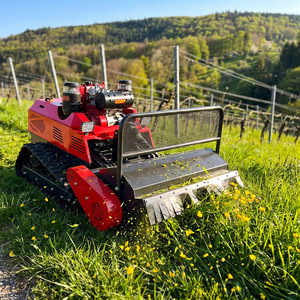 <span class=keywords><strong>Tondeuse</strong></span> Débroussailleuse Télécommandée à Essence Loncin 420CC 12HP pour l'Entretien des Terrains, des Gazonnages et le Débroussaillage des Sentiers, Largeur de Coupe 800mm, Fonction <span class=keywords><strong>Mulching</strong></span> - Product Image 1