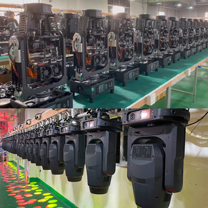 हम लाइट 500w नेतृत्व वाली मूविंग हेड स्टेज लाइट 6 प्रिज्म कैमी 13 रंग फ्रॉस्ट लेंस बीम/स्पॉट/वॉश dmx512 नियंत्रण ip33 90 - Product Image 3