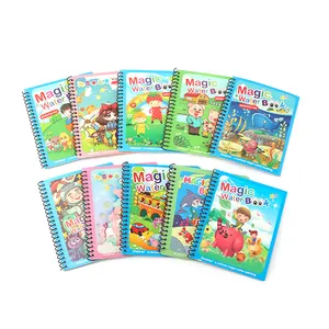 Kids Painting Drawing Board Coloring Water Doodle Book With Magic Pen Magic Water Drawing Book Coloring Book For Kids Toys