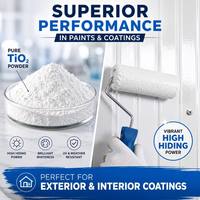 Dioxyde de titane de qualité rutil, poudre industrielle supérieure à haute blancheur pour revêtements, masterbatch, plastiques et encres