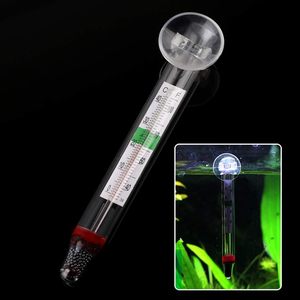 Thermomètre flottant en verre pour aquarium avec ventouse, thermomètre pour aquarium, sans danger pour les poissons d'eau douce et d'eau salée - Product Image 5